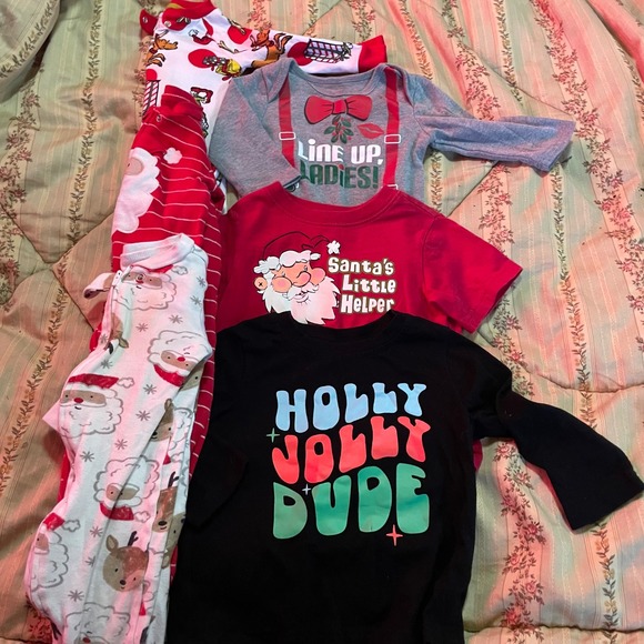 Boy Clothing Lot Carters Calvin Klein Bodysuits Joggers Sleepers 6 9 12 M 85 pcs - Picture 6 of 14